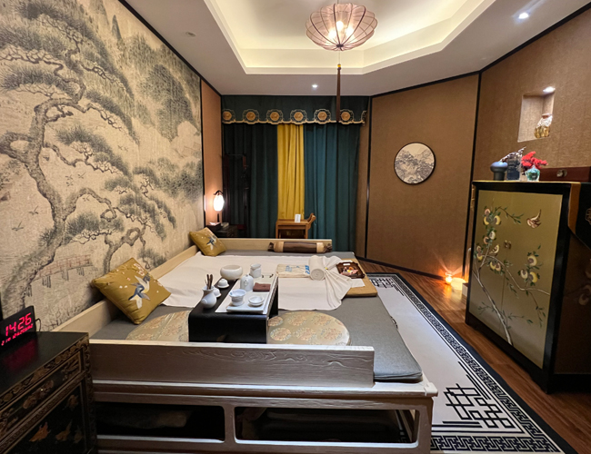 佛山足疗减压会所环境展示（二）一种真挚的艺术生活态度